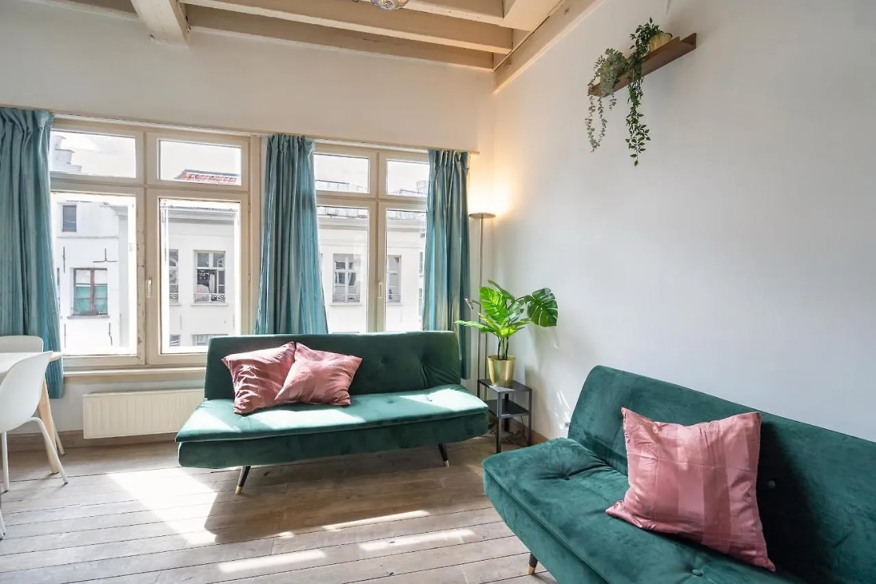 Tempel Triplex & Duplex At Historic Heart Of Antwerp Apartment