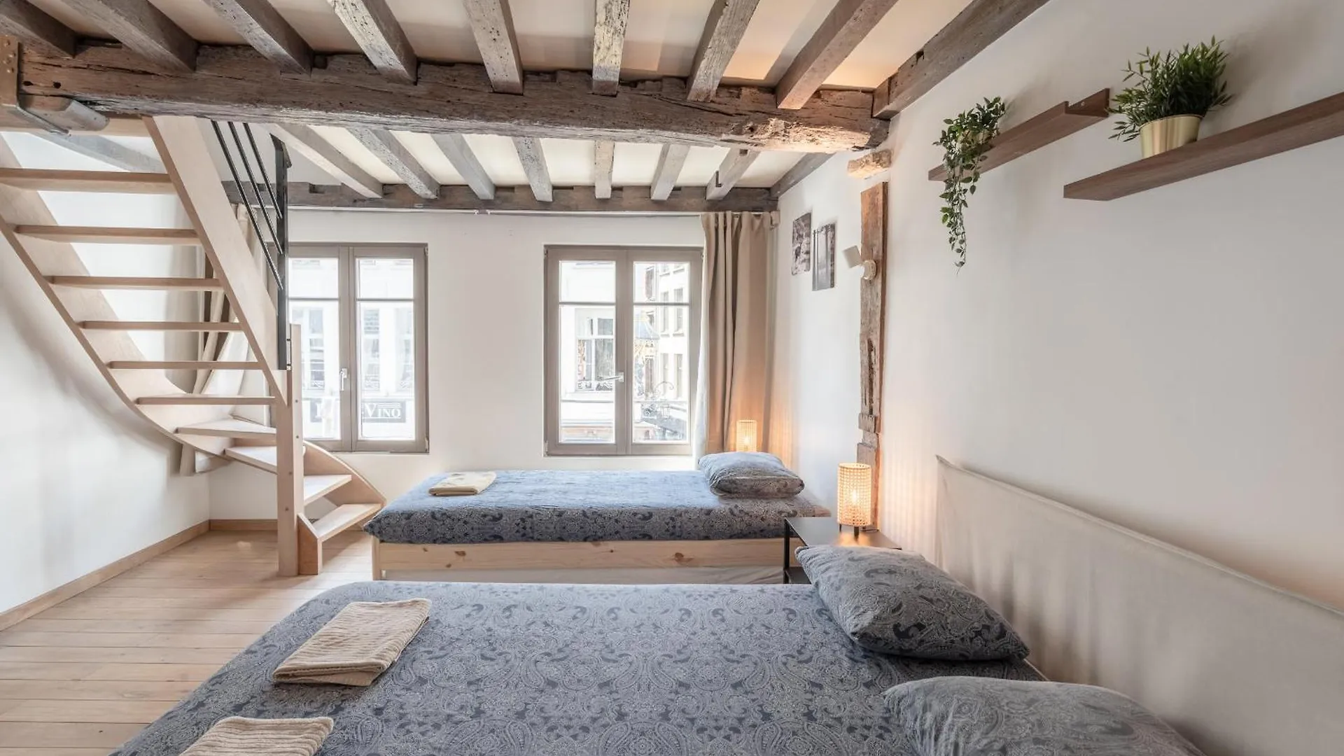 Tempel Triplex & Duplex At Historic Heart Of Antwerp Apartment