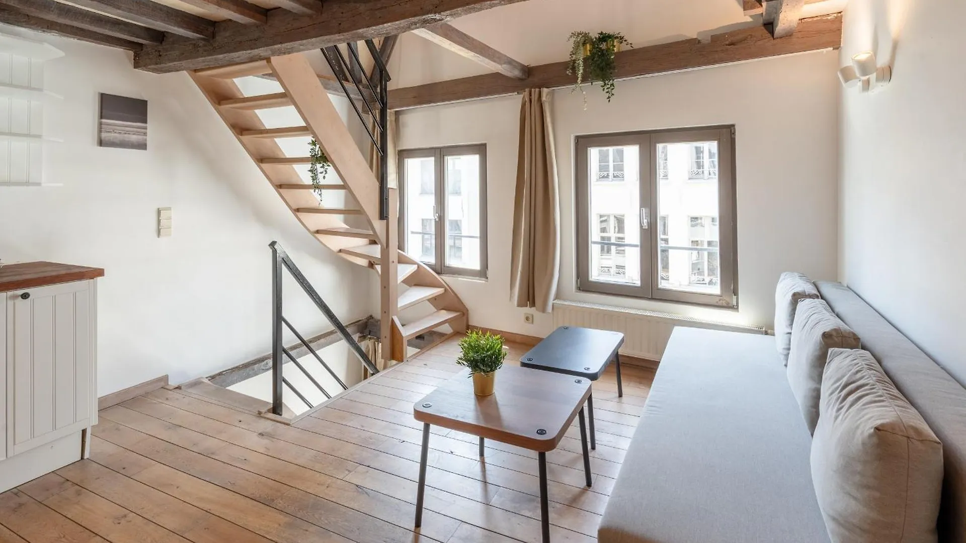 Tempel Triplex & Duplex At Historic Heart Of Antwerp Apartment